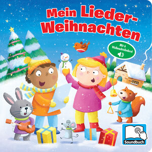 Buchcover Mein Lieder-Weihnachten - Liederbuch mit 6 integrierten Melodien - Soundbuch für Kinder ab 18 Monaten  | EAN 9781503770232 | ISBN 1-5037-7023-0 | ISBN 978-1-5037-7023-2
