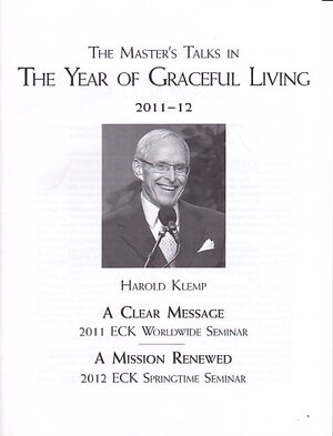 Buchcover The Master's Talks in The Year of Graceful Living - 2011-12 | Harold Klemp | EAN 9781570433832 | ISBN 1-57043-383-6 | ISBN 978-1-57043-383-2