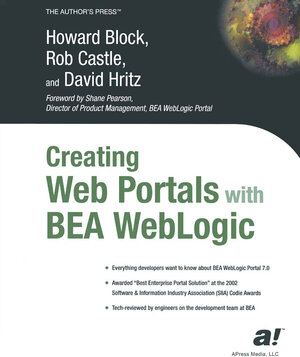 Buchcover Creating Web Portals with BEA WebLogic | Rob Castle | EAN 9781590590690 | ISBN 1-59059-069-4 | ISBN 978-1-59059-069-0
