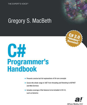 Buchcover C# Programmer's Handbook | Gregory S. Macbeth | EAN 9781590592700 | ISBN 1-59059-270-0 | ISBN 978-1-59059-270-0