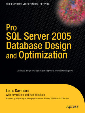 Buchcover Pro SQL Server 2005 Database Design and Optimization | Kurt Windisch | EAN 9781590595299 | ISBN 1-59059-529-7 | ISBN 978-1-59059-529-9