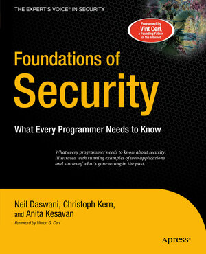 Buchcover Foundations of Security | Christoph Kern | EAN 9781590597842 | ISBN 1-59059-784-2 | ISBN 978-1-59059-784-2