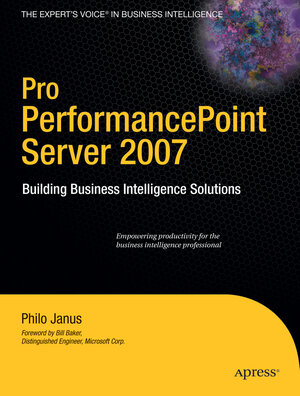 Buchcover Pro PerformancePoint Server 2007 | Philo Janus | EAN 9781590599617 | ISBN 1-59059-961-6 | ISBN 978-1-59059-961-7