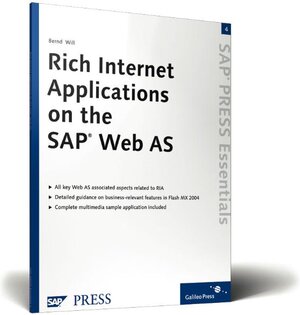 Buchcover Rich Internet Applications on the SAP Web AS | Bernd Will | EAN 9781592290543 | ISBN 1-59229-054-X | ISBN 978-1-59229-054-3