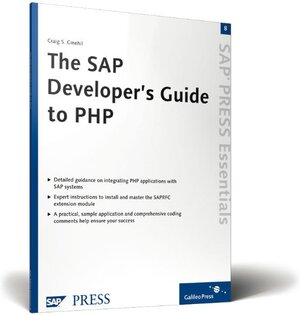 Buchcover The SAP Developer’s Guide to PHP | Craig Cmehil | EAN 9781592290666 | ISBN 1-59229-066-3 | ISBN 978-1-59229-066-6
