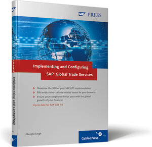Buchcover Implementing and Configuring SAP Global Trade Services | Jitendra Singh | EAN 9781592290963 | ISBN 1-59229-096-5 | ISBN 978-1-59229-096-3