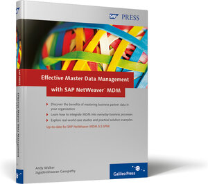 Buchcover Effective Master Data Management with SAP NetWeaver MDM | Andy Walker | EAN 9781592292233 | ISBN 1-59229-223-2 | ISBN 978-1-59229-223-3