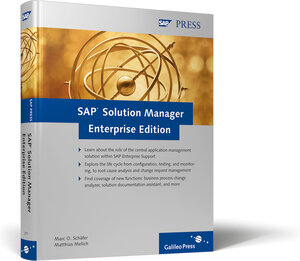 Buchcover SAP Solution Manager Enterprise Edition | Marc O. Schäfer | EAN 9781592292714 | ISBN 1-59229-271-2 | ISBN 978-1-59229-271-4