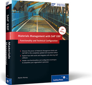 Buchcover Materials Management with SAP ERP: Functionality and Technical Configuration | Martin Murray | EAN 9781592293582 | ISBN 1-59229-358-1 | ISBN 978-1-59229-358-2
