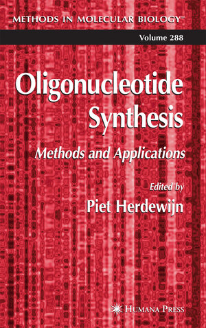 Buchcover Oligonucleotide Synthesis  | EAN 9781592598236 | ISBN 1-59259-823-4 | ISBN 978-1-59259-823-6