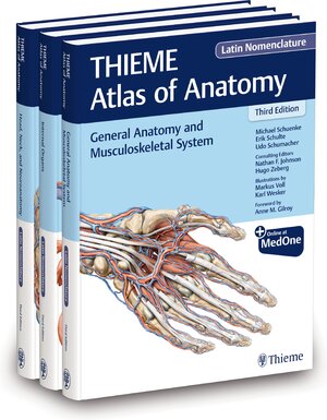 Buchcover THIEME Atlas of Anatomy, Latin Nomenclature, Three Volume Set, Third Edition | Michael Schuenke | EAN 9781684204533 | ISBN 1-68420-453-4 | ISBN 978-1-68420-453-3