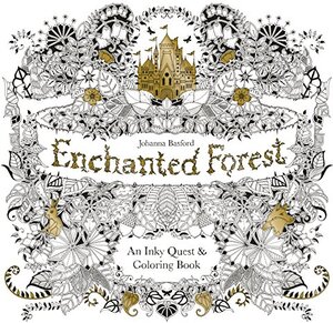 Buchcover Enchanted Forest: An Inky Quest and Coloring Book for Adults  | EAN 9781780674889 | ISBN 1-78067-488-0 | ISBN 978-1-78067-488-9