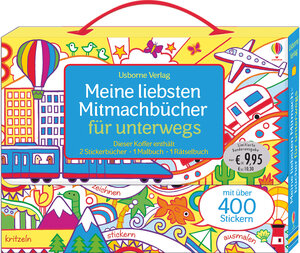 Buchcover Meine liebsten Mitmachbücher für unterwegs  | EAN 9781782323846 | ISBN 1-78232-384-8 | ISBN 978-1-78232-384-6