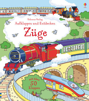 Buchcover Aufklappen und Entdecken: Züge | Alex Frith | EAN 9781782324706 | ISBN 1-78232-470-4 | ISBN 978-1-78232-470-6