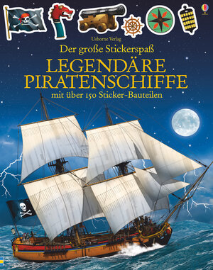 Buchcover Der große Stickerspaß: Legendäre Piratenschiffe | Simon Tudhope | EAN 9781782325505 | ISBN 1-78232-550-6 | ISBN 978-1-78232-550-5