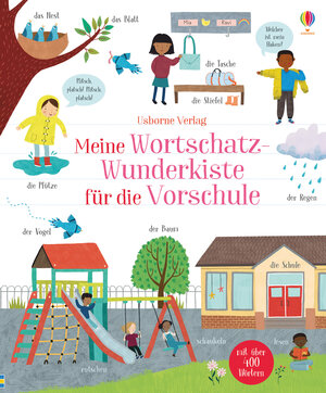 Buchcover Meine Wortschatz-Wunderkiste für die Vorschule | Felicity Brooks | EAN 9781789413557 | ISBN 1-78941-355-9 | ISBN 978-1-78941-355-7