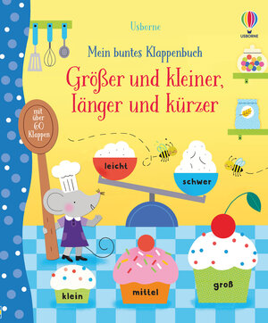 Buchcover Mein buntes Klappenbuch: Größer und kleiner, länger und kürzer | Hannah Watson | EAN 9781789415452 | ISBN 1-78941-545-4 | ISBN 978-1-78941-545-2
