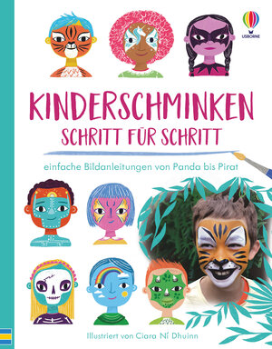 Buchcover Kinderschminken - Schritt für Schritt | Abigail Wheatley | EAN 9781789416206 | ISBN 1-78941-620-5 | ISBN 978-1-78941-620-6