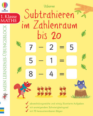 Buchcover Mein Lernspaß-Übungsblock: Subtrahieren im Zahlenraum bis 20 | Sam Smith | EAN 9781789416329 | ISBN 1-78941-632-9 | ISBN 978-1-78941-632-9