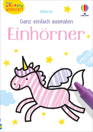 Buchcover Kleine Kreativ-Werkstatt – Ganz einfach ausmalen: Einhörner | Matthew Oldham | EAN 9781789417432 | ISBN 1-78941-743-0 | ISBN 978-1-78941-743-2