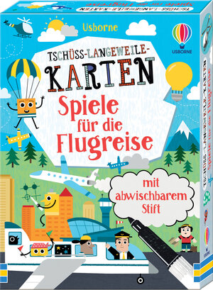Buchcover Tschüss-Langeweile-Karten: Spiele für die Flugreise | Andrew Prentice | EAN 9781789417500 | ISBN 1-78941-750-3 | ISBN 978-1-78941-750-0
