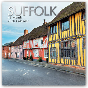 Buchcover Suffolk 2020 - 16-Monatskalender  | EAN 9781789780529 | ISBN 1-78978-052-7 | ISBN 978-1-78978-052-9