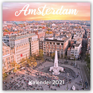 Buchcover Amsterdam 2021 - 16-Monatskalender | EAN 9781789933697 | ISBN 1-78993-369-2 | ISBN 978-1-78993-369-7
