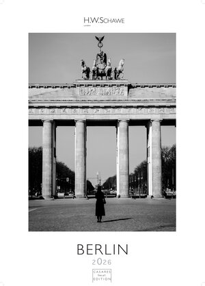 Buchcover Berlin schwarz-weiss 2026 S 29x21cm  | EAN 9781835245149 | ISBN 1-83524-514-5 | ISBN 978-1-83524-514-9