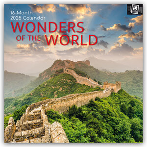 Buchcover Wonders of the World – Wunder der Welt 2025 – 16-Monatskalender | EAN 9781835362662 | ISBN 1-83536-266-4 | ISBN 978-1-83536-266-2