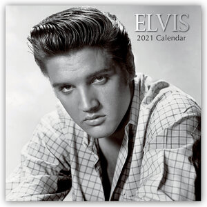 Buchcover Elvis 2021 - 16-Monatskalender  | EAN 9781839221590 | ISBN 1-83922-159-3 | ISBN 978-1-83922-159-0