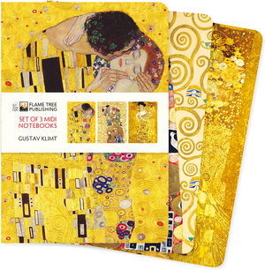 Buchcover Dreier Set Mittelformat-Notizbücher: Gustav Klimt  | EAN 9781839649059 | ISBN 1-83964-905-4 | ISBN 978-1-83964-905-9