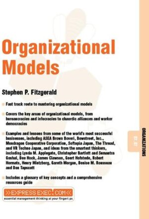 Buchcover Organizational Models | Stephen P. Fitzgerald | EAN 9781841123523 | ISBN 1-84112-352-8 | ISBN 978-1-84112-352-3