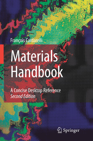Buchcover Materials Handbook | François Cardarelli | EAN 9781846286698 | ISBN 1-84628-669-7 | ISBN 978-1-84628-669-8
