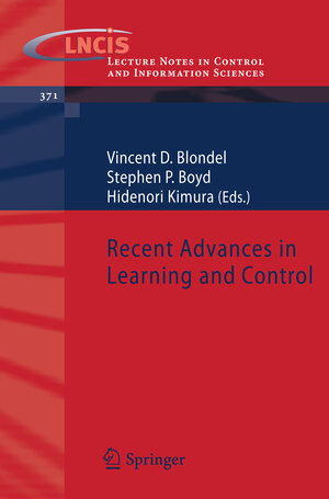 Buchcover Recent Advances in Learning and Control | EAN 9781848001541 | ISBN 1-84800-154-1 | ISBN 978-1-84800-154-1