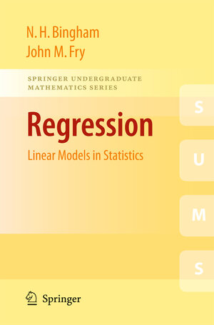 Buchcover Regression | N. H. Bingham | EAN 9781848829688 | ISBN 1-84882-968-X | ISBN 978-1-84882-968-8