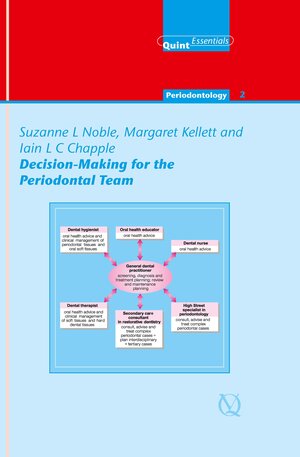 Buchcover Decision-Making for the Periodontal Team | Suzanne L. Noble | EAN 9781850973294 | ISBN 1-85097-329-6 | ISBN 978-1-85097-329-4