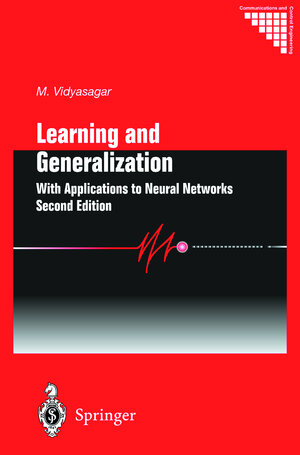 Buchcover Learning and Generalisation | Mathukumalli Vidyasagar | EAN 9781852333737 | ISBN 1-85233-373-1 | ISBN 978-1-85233-373-7