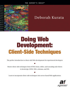 Buchcover Doing Web Development | Deborah Kurata | EAN 9781893115873 | ISBN 1-893115-87-9 | ISBN 978-1-893115-87-3