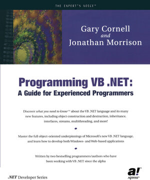 Buchcover Programming VB .NET | Jonathan Morrison | EAN 9781893115996 | ISBN 1-893115-99-2 | ISBN 978-1-893115-99-6