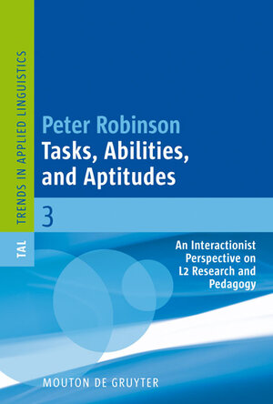 Buchcover Tasks, Abilities, and Aptitudes | Peter Robinson | EAN 9781934078013 | ISBN 1-934078-01-8 | ISBN 978-1-934078-01-3