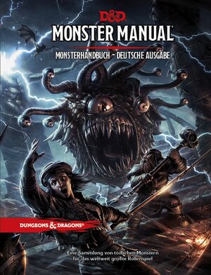 Buchcover Dungeons & Dragons Monster Manual - Monsterhandbuch | Chris Sims | EAN 9781945625343 | ISBN 1-945625-34-1 | ISBN 978-1-945625-34-3
