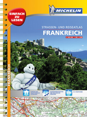 Buchcover Michelin Straßenatlas Frankreich mit Spiralbindung  | EAN 9782067193017 | ISBN 2-06-719301-5 | ISBN 978-2-06-719301-7
