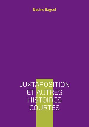 Buchcover Juxtaposition et autres histoires courtes | Nadine Baguet | EAN 9782322274123 | ISBN 2-322-27412-7 | ISBN 978-2-322-27412-3