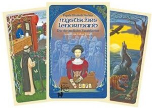 Buchcover Mystisches Lenormand, Die vier medialen Zusatzkarten, 4 Karten. Regula E. Fiechter | Regula E. Fiechter | EAN 9782839904650 | ISBN 2-8399-0465-9 | ISBN 978-2-8399-0465-0