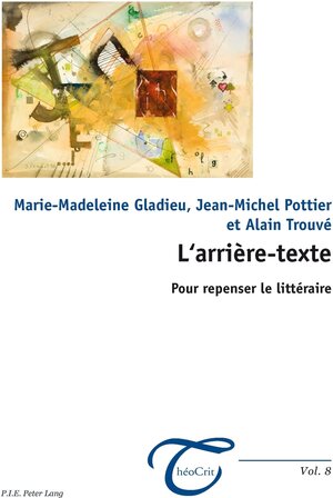Buchcover L’arrière-texte | Marie-Madeleine Gladieu | EAN 9782875740953 | ISBN 2-87574-095-4 | ISBN 978-2-87574-095-3