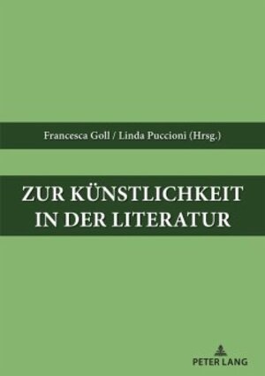 Buchcover Zur Künstlichkeit in der Literatur  | EAN 9782875746689 | ISBN 2-87574-668-5 | ISBN 978-2-87574-668-9