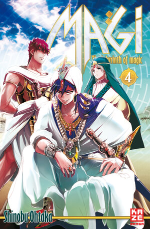 Buchcover Magi 04 | Shinobu Ohtaka | EAN 9782889214631 | ISBN 2-88921-463-X | ISBN 978-2-88921-463-1