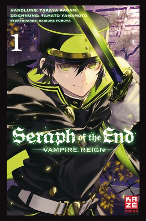 Buchcover Seraph of the End 01 | Takaya Kagami | EAN 9782889217847 | ISBN 2-88921-784-1 | ISBN 978-2-88921-784-7