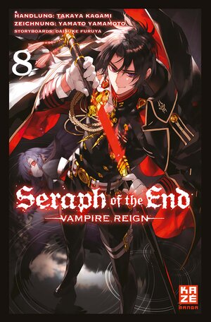 Buchcover Seraph of the End 08 | Takaya Kagami | EAN 9782889217915 | ISBN 2-88921-791-4 | ISBN 978-2-88921-791-5