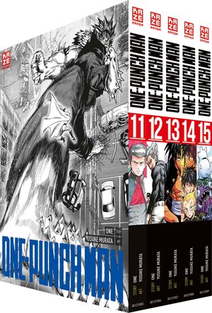 Buchcover ONE-PUNCH MAN - Box mit Band 11-15 | Yusuke Murata | EAN 9782889218646 | ISBN 2-88921-864-3 | ISBN 978-2-88921-864-6